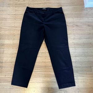 Express Editor ankle length straight pant